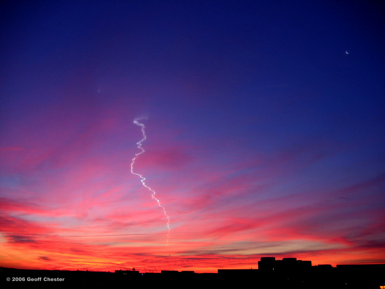 Sunset Rocket Launch Wednesday May Surprise East Coast Residents